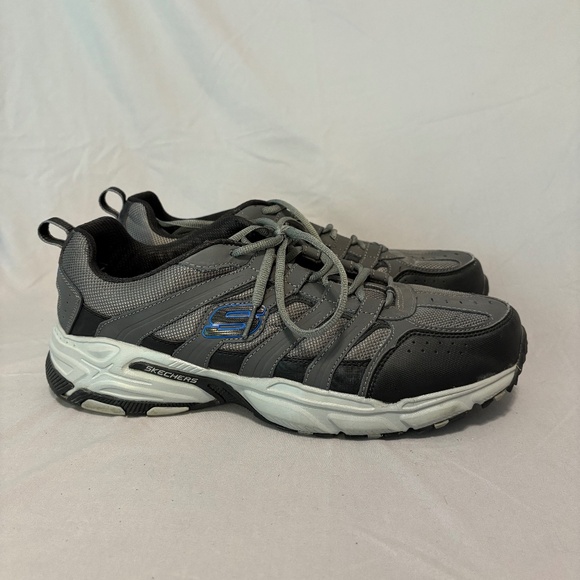 Skechers Sport Men's Memory Foam Charcoal Stamina - Picture 1 of 7